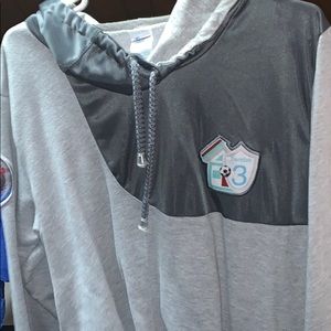 Funnel Neck hoodie Soccer Sweater